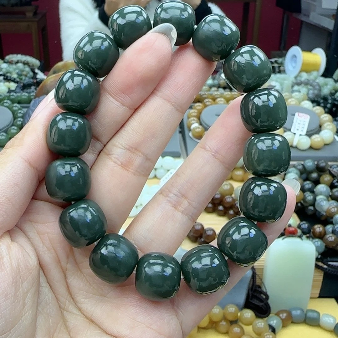 和田玉手链未镶嵌