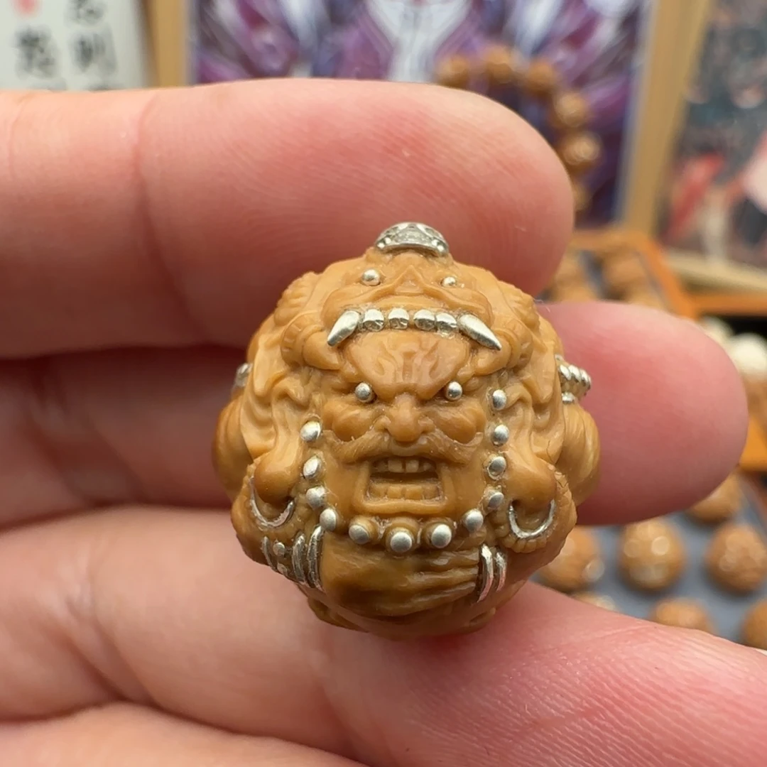 吊坠猴头核桃财象