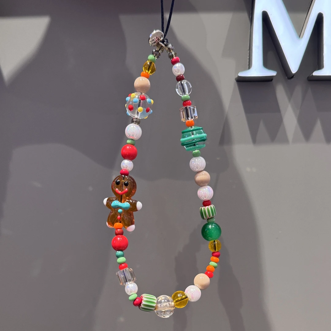 手机链ins串珠高品质手提吊坠高级感手腕挂绳2025年新款轻奢挂件