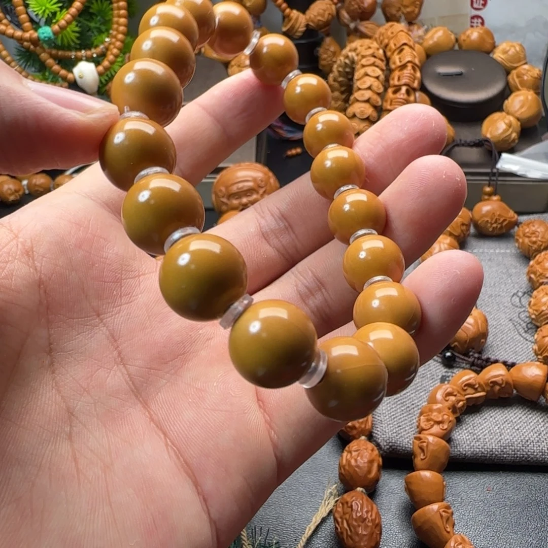 手串/手链橄榄核猴头光珠