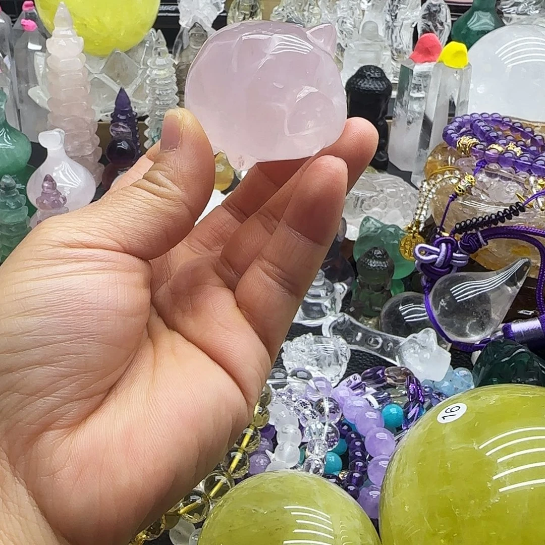 车挂未镶嵌水晶摆件