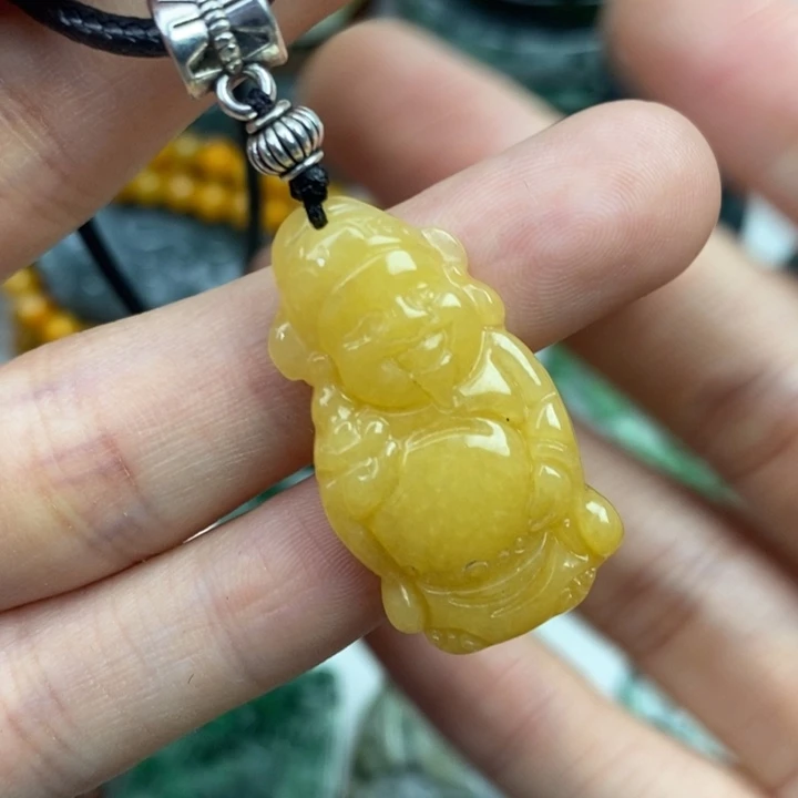 颈饰未镶嵌翡翠吊坠