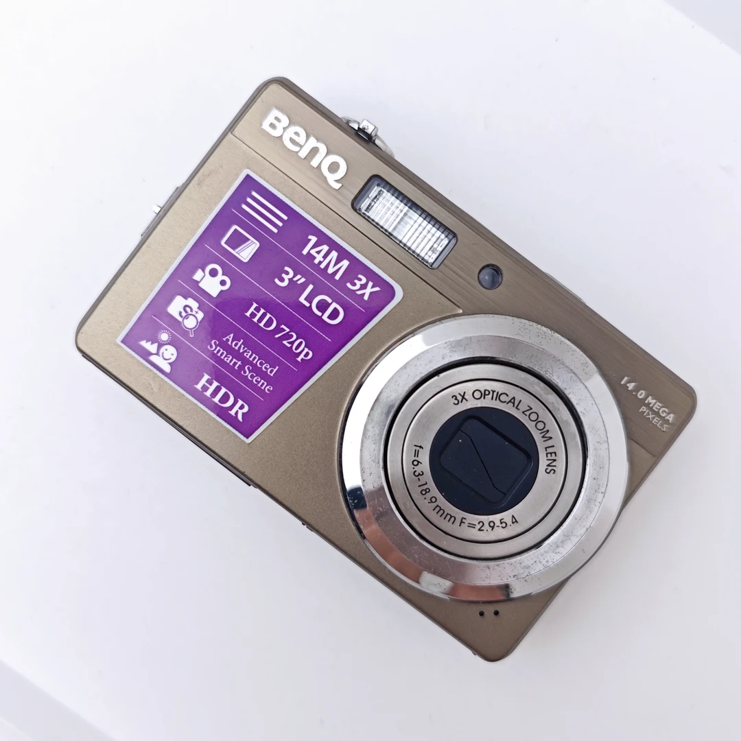 95新 Benq/明基 e1420 学生党 1400万像素3倍变焦 复古ccd相机