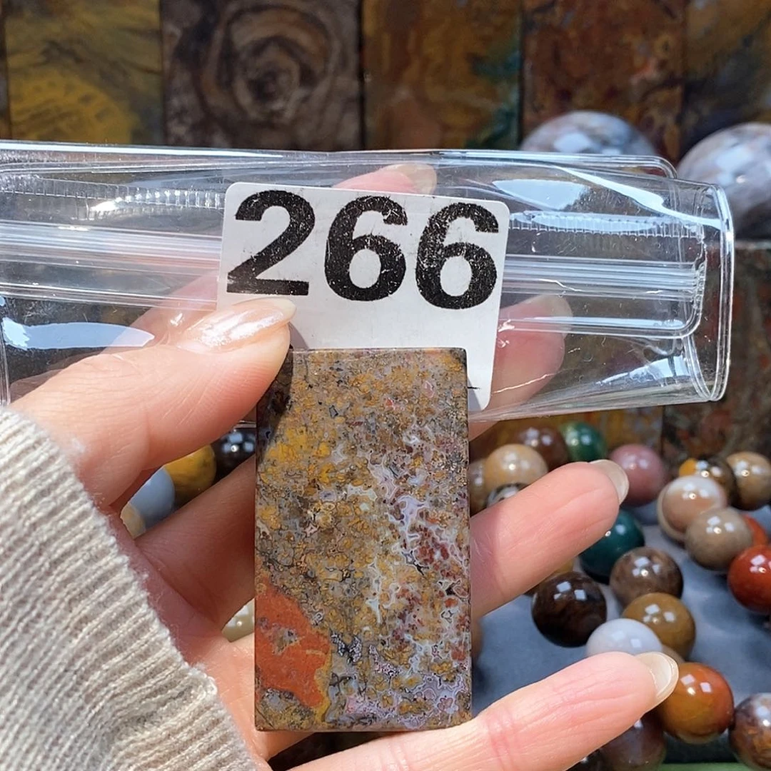 未镶嵌天然北票硅化玉吊坠硅化玉