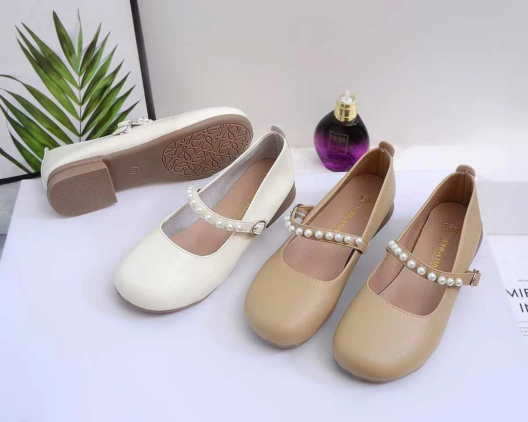 新款秋季小跟玛丽珍鞋浅口单鞋平底圆头舒适玛丽珍626