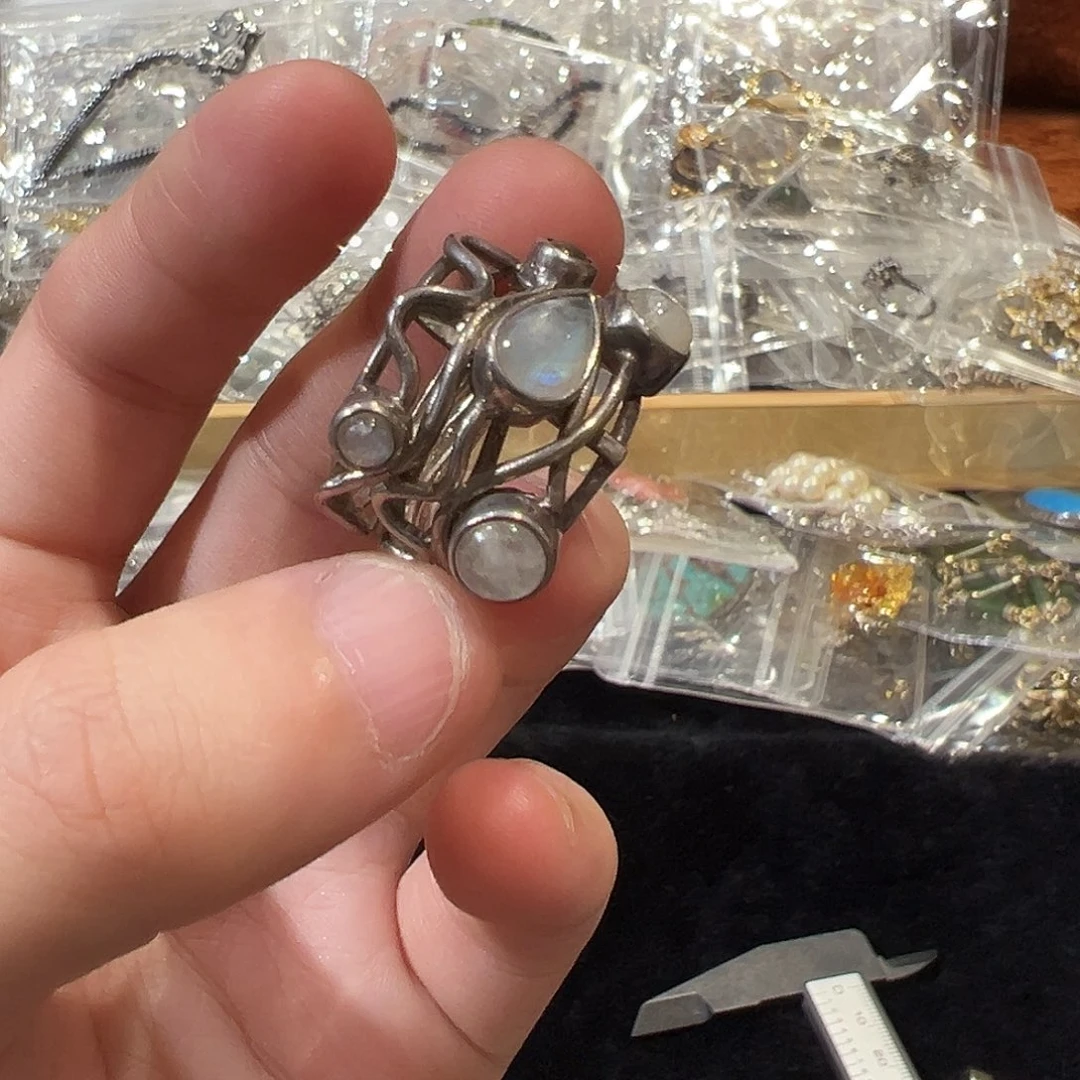 铜合金中古首饰拍品3518