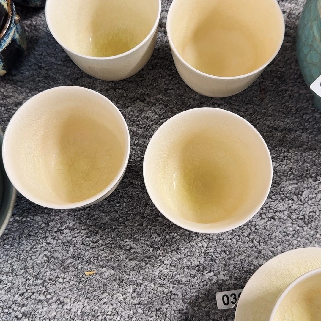 【***A哈哈哈哈双耳炉全品福利 四个杯子