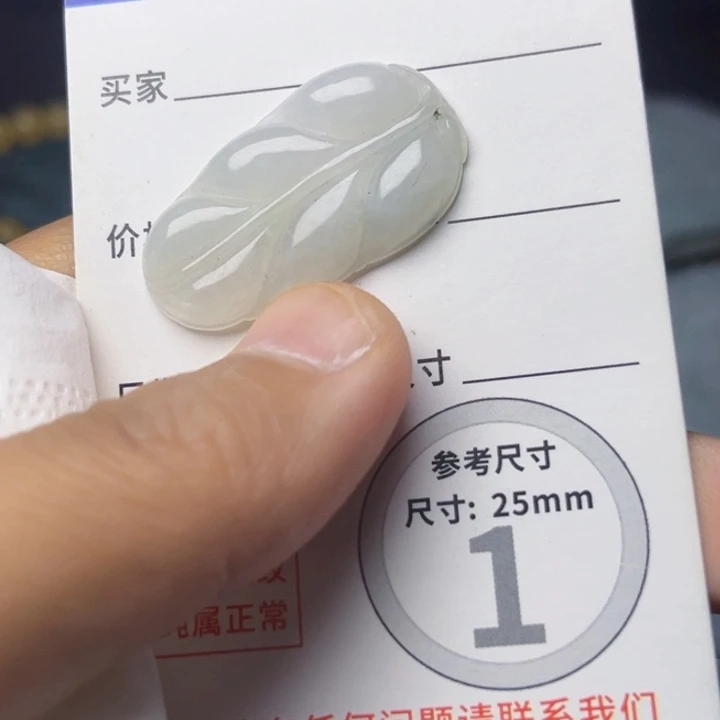 翡翠未镶嵌颈饰挂件