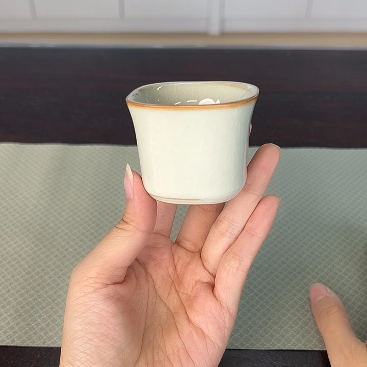 龙泉云间青瓷小米茶器