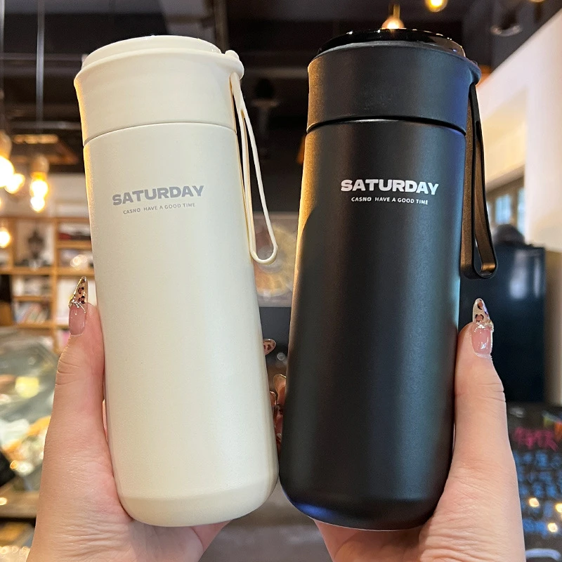 便携随行保温杯户外女高颜值304不锈钢水杯男款学生小巧便携杯子