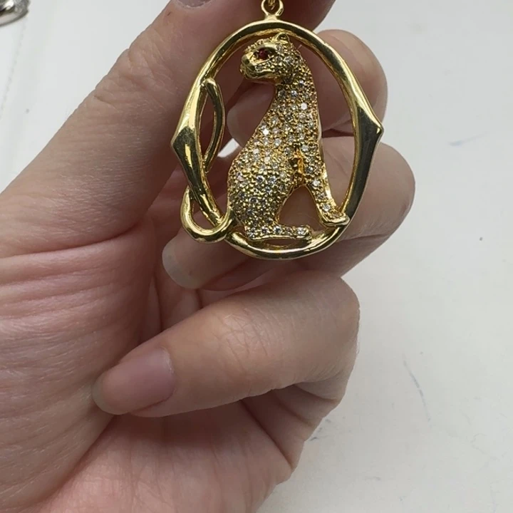 颈饰钻石未镶嵌成品