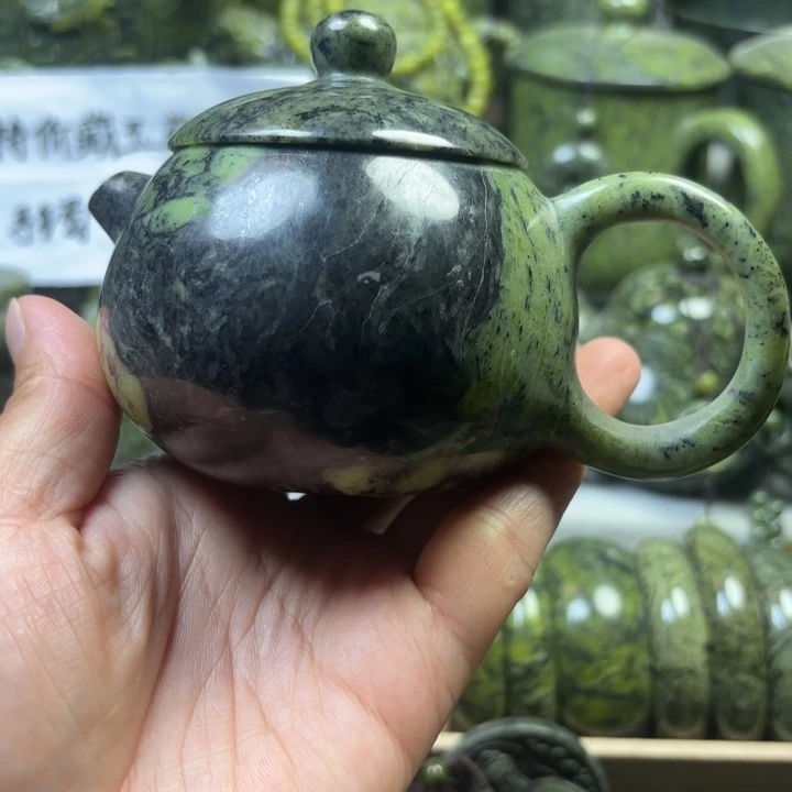 德***物藏玉药王石福利款茶壶