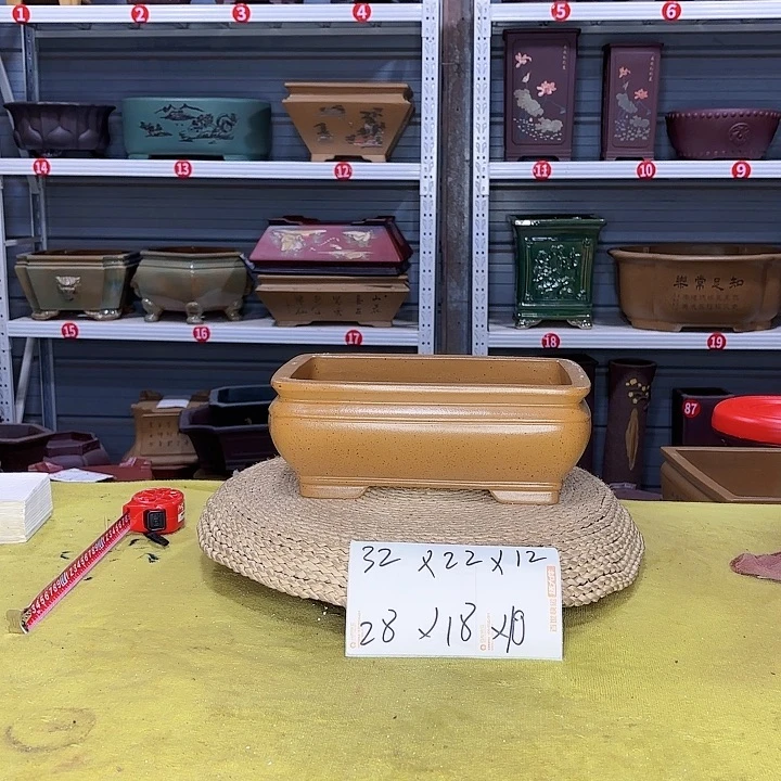 紫砂花盆宜兴紫砂厂