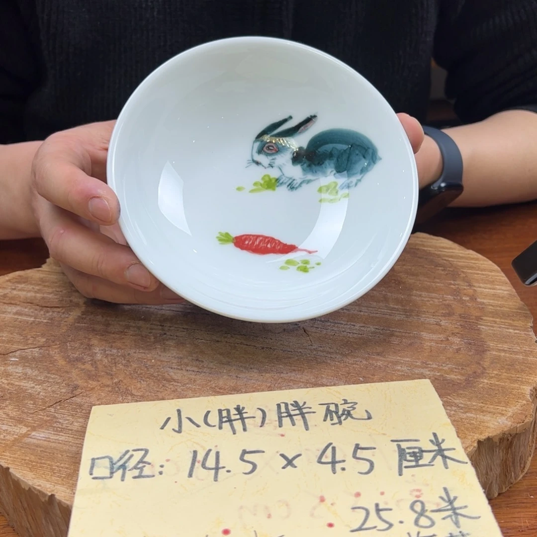 瓷片景德镇陶瓷手工手绘制作