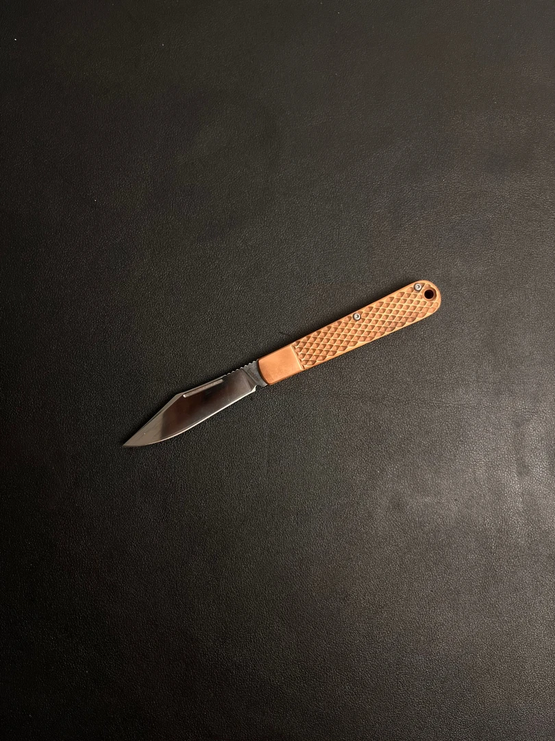 KERSHAW-4381-D2纯紫铜户外口袋工具