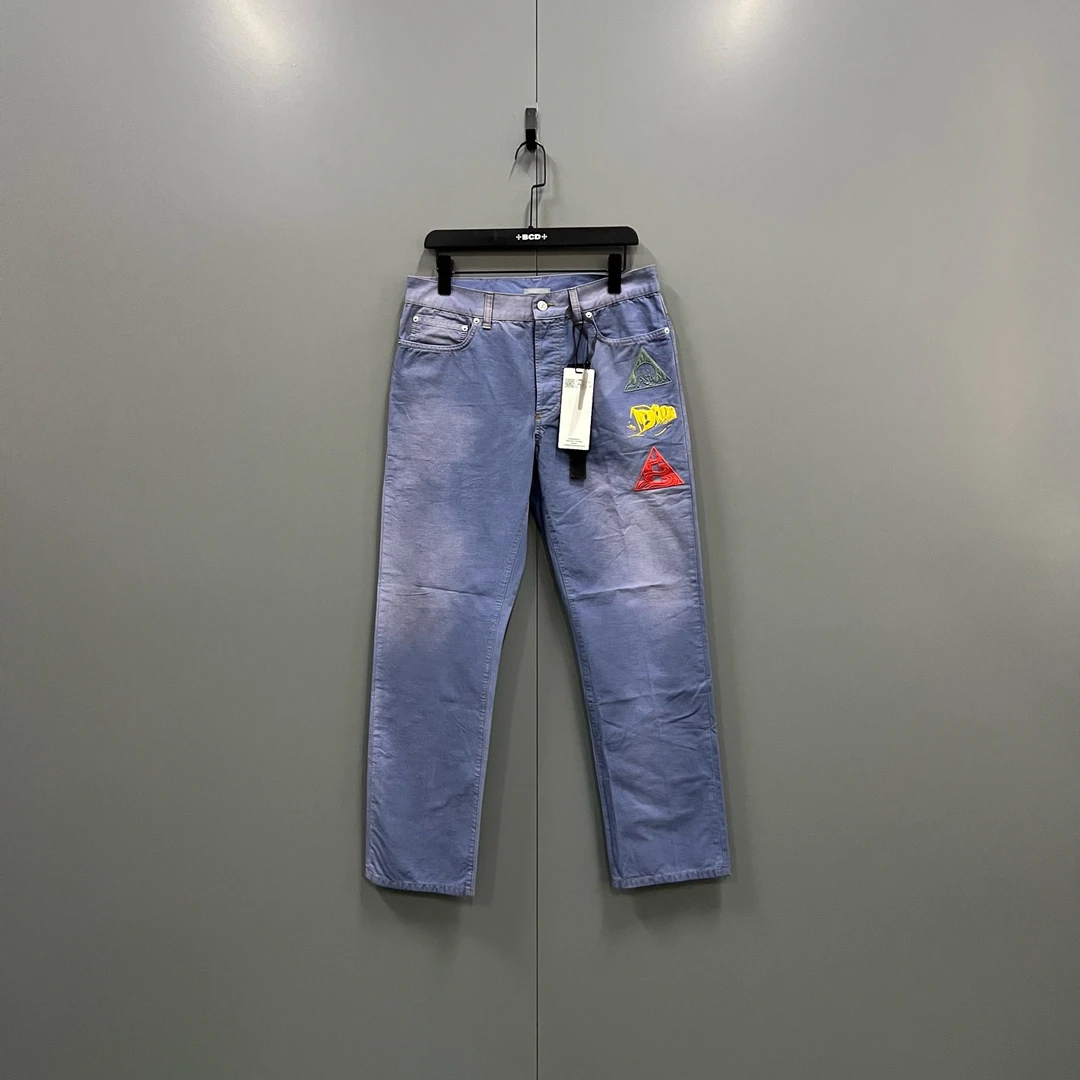 未使用 DIOR/迪奥 （ll）扎染水洗logo印花长裤 30 32码/103281