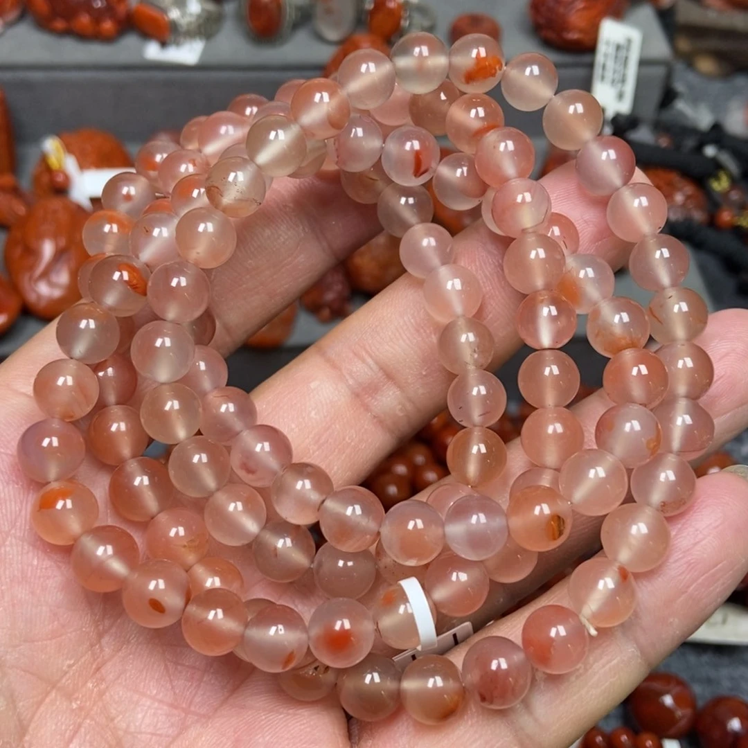 南红玛瑙手串未镶嵌8m m