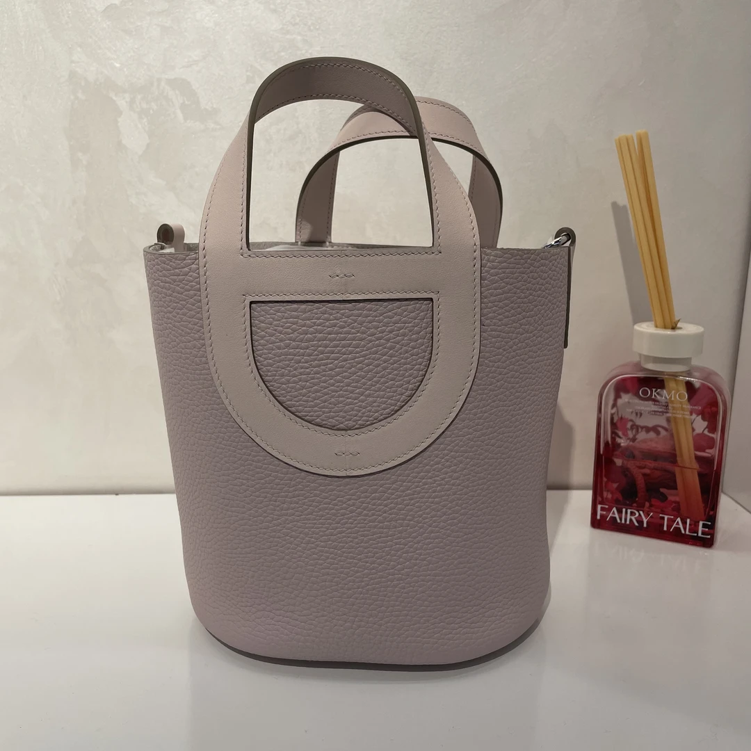 2025新款18cm猪鼻子菜篮子进口头层牛皮高端时尚大气