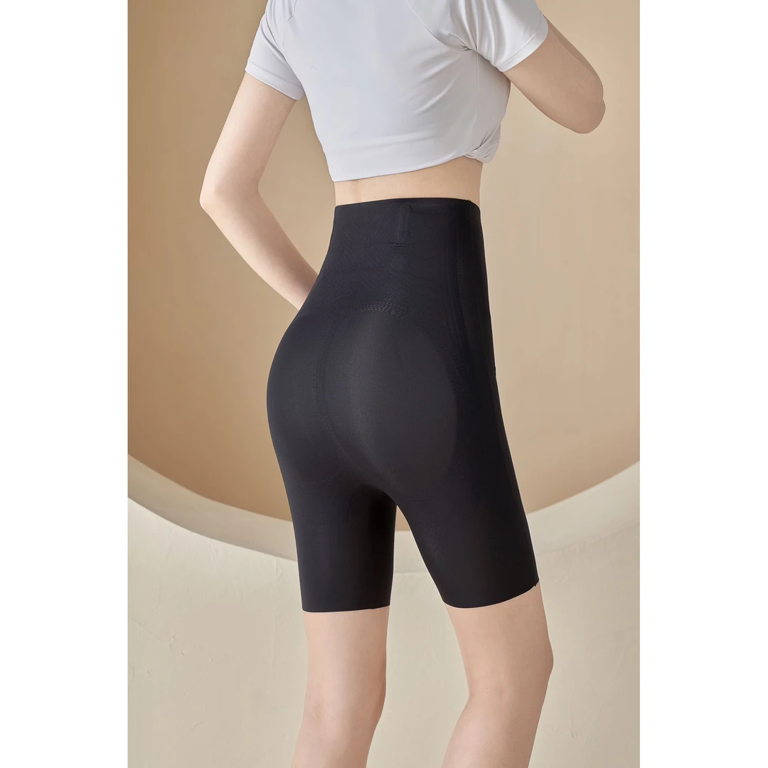 高腰收腹提臀悬浮裤强力收小肚子产后塑形翘臀无痕塑身安