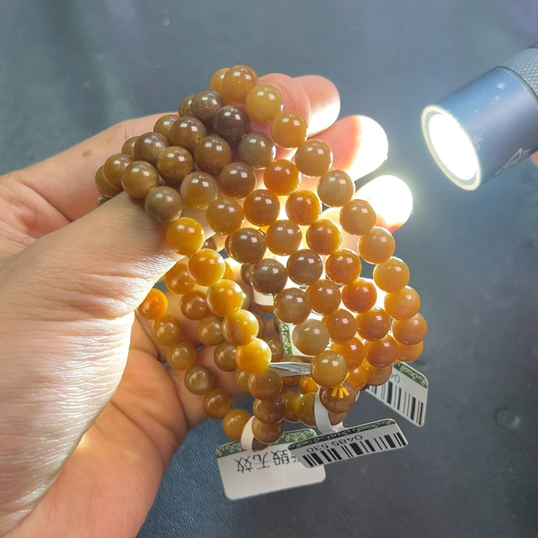 颈饰未镶嵌和田玉多样性拍一发一新疆黄金糖卡8