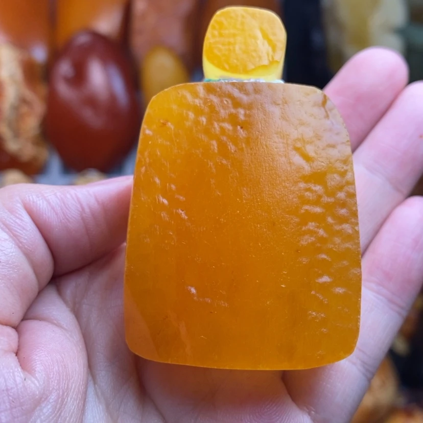 【闪购商品】定制琥珀裸石,。