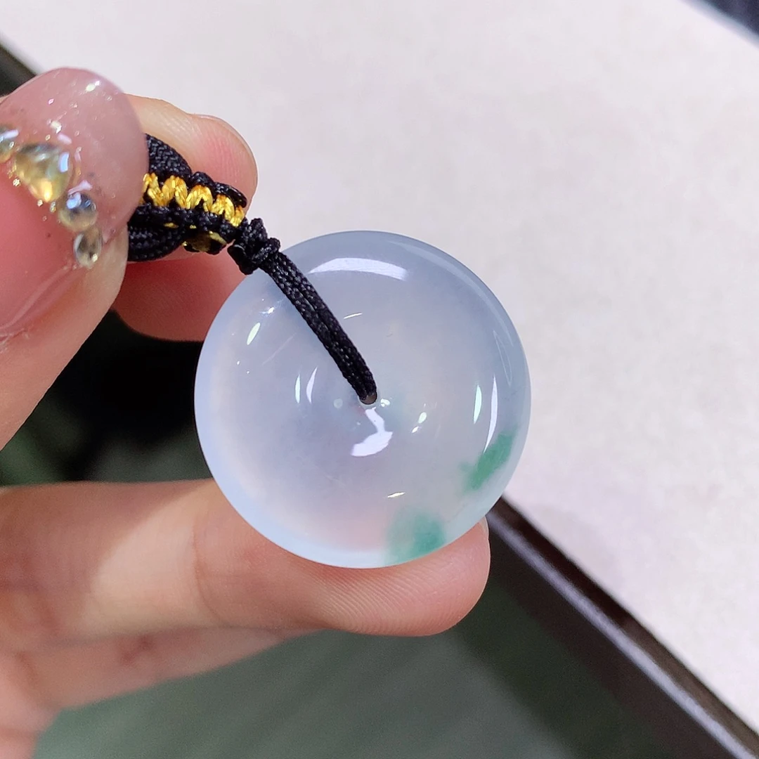 翡翠未镶嵌颈饰23.5-5.8