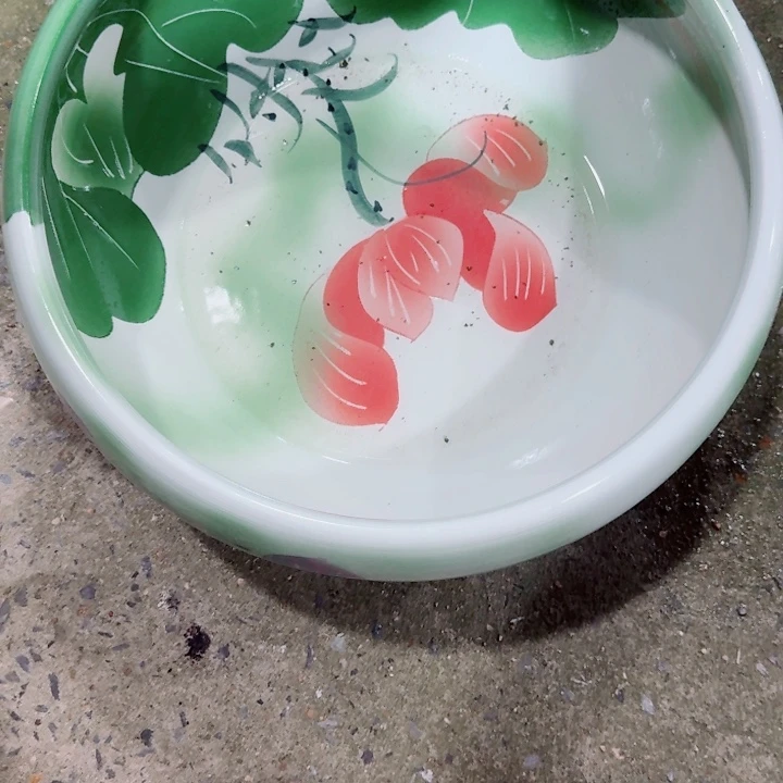 瓷片直径32厘米高度14厘米