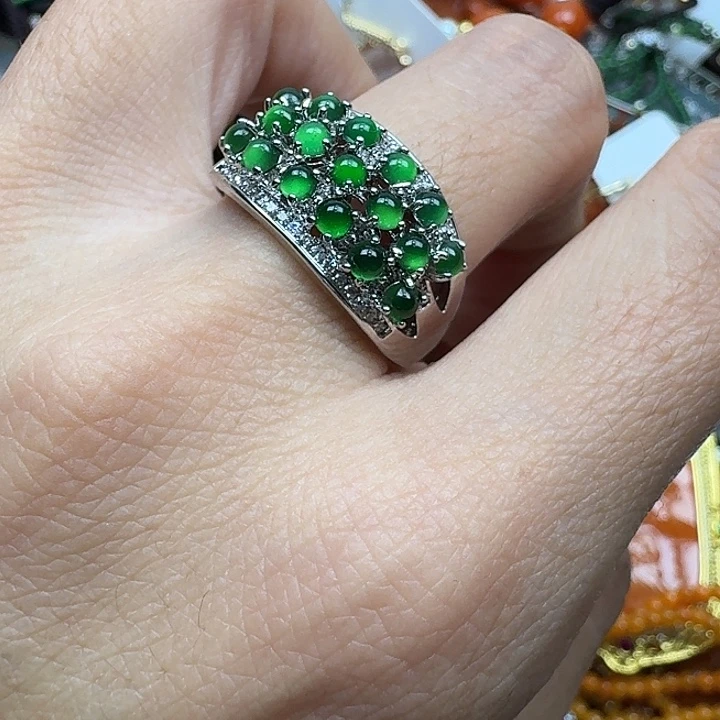 翡翠未镶嵌项链翡翠