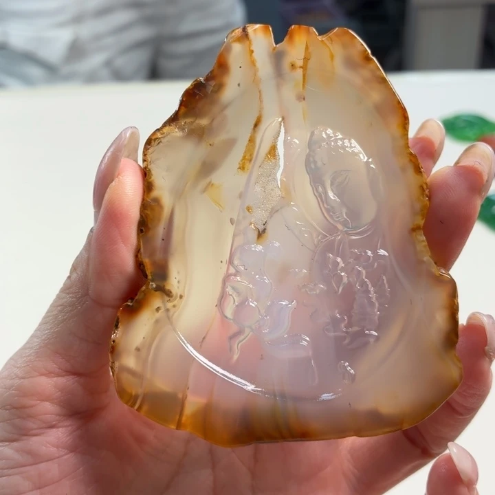 玛瑙/玉髓吊坠(不含链)未镶嵌