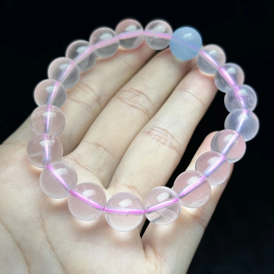 【子选好物】24 ZC23013-粉晶单圈手串-多样性发其一-10mm