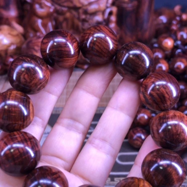 【闪购商品】黄花梨/降香黄檀手串/手链飘**秋