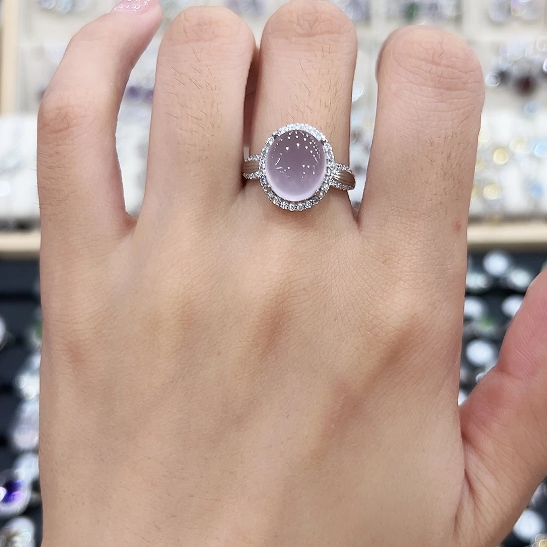 银S925镶嵌岫玉手链