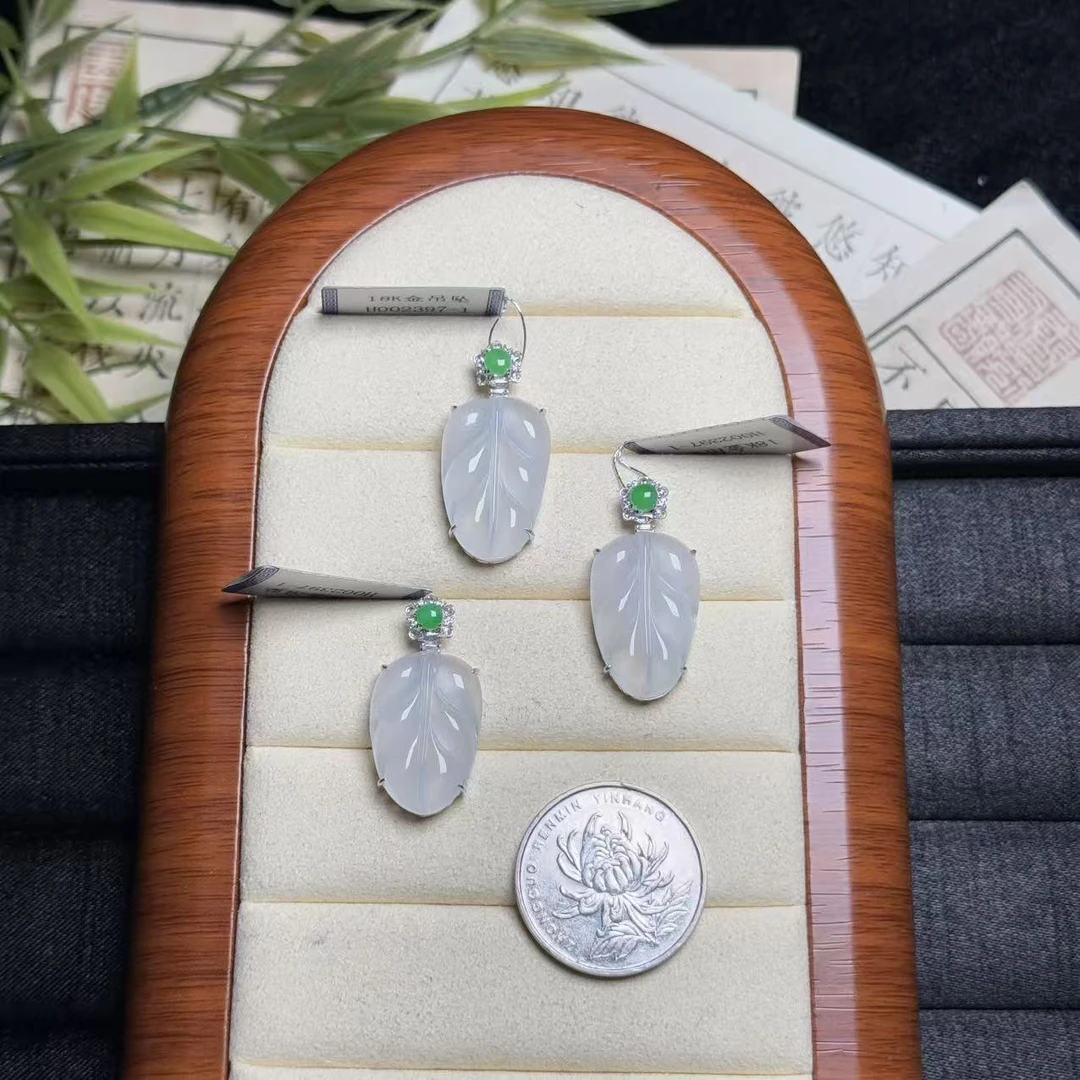【央博玉&思懿】18k翡翠吊坠-4980-1-ZGM-多样性发一|BXQ21