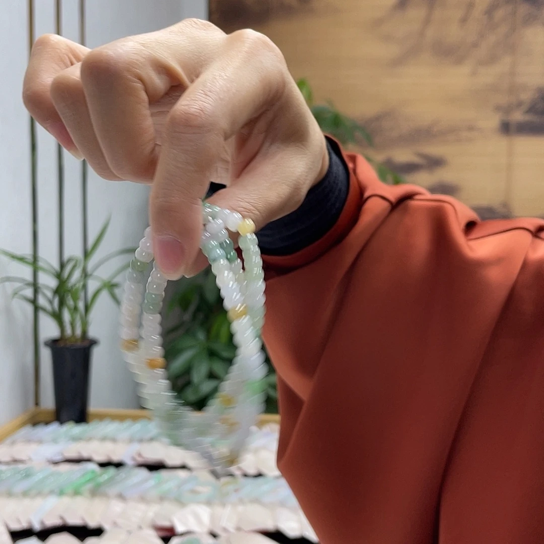翡翠未镶嵌手链翡翠手串（多样性发一）