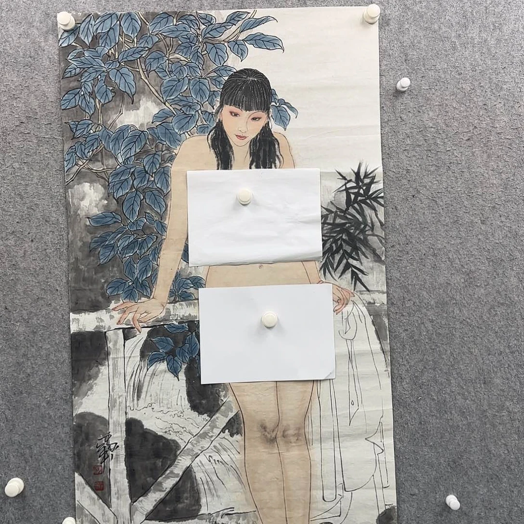 川****）书法作品多次参加