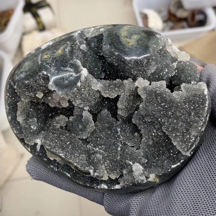 珠宝半成品未镶嵌紫晶