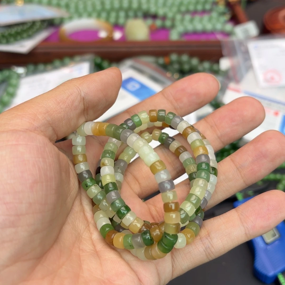 和田玉手链未镶嵌