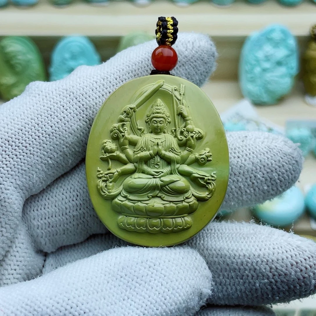 未镶嵌绿松石珠宝半成品