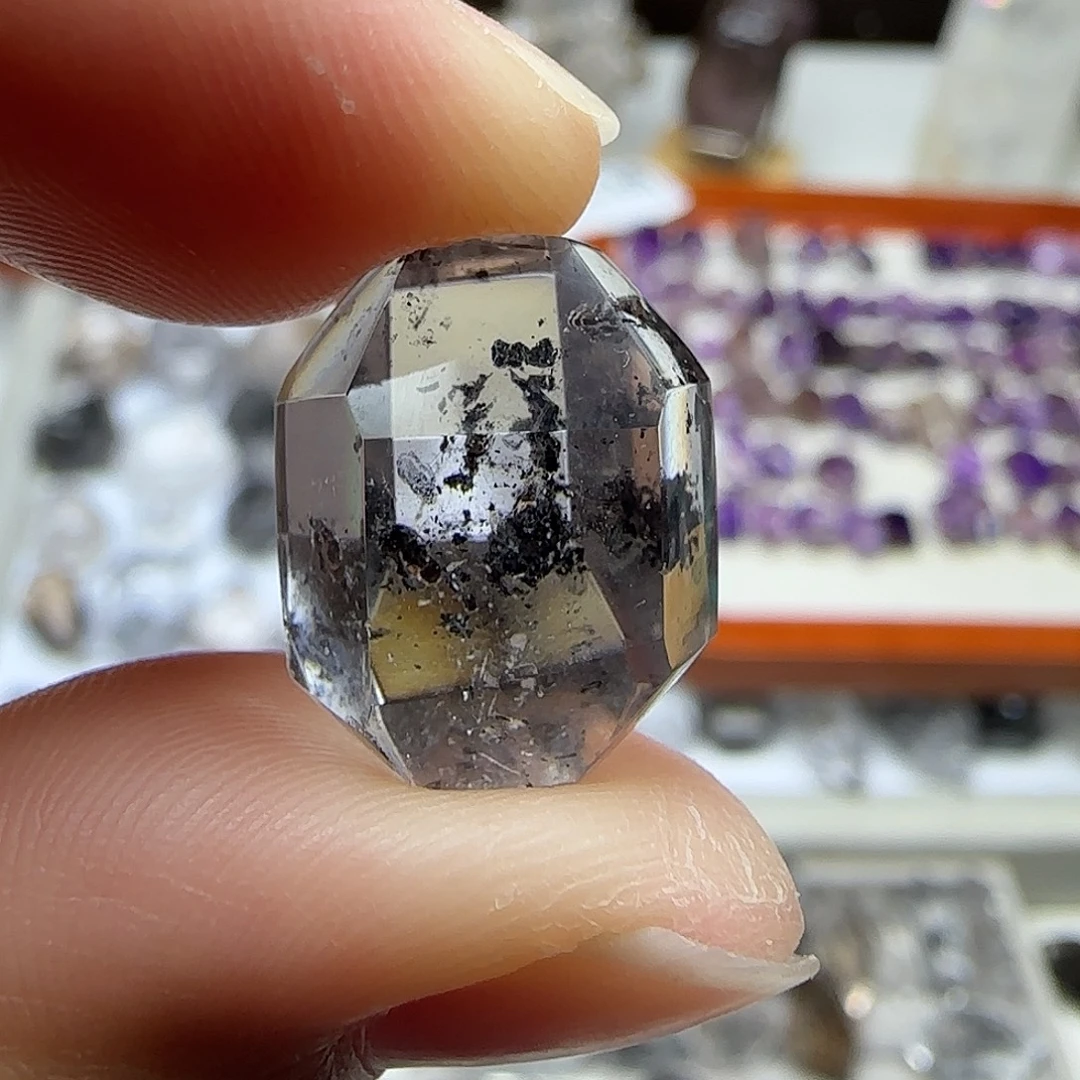 未镶嵌水晶珠宝半成品闪灵随形