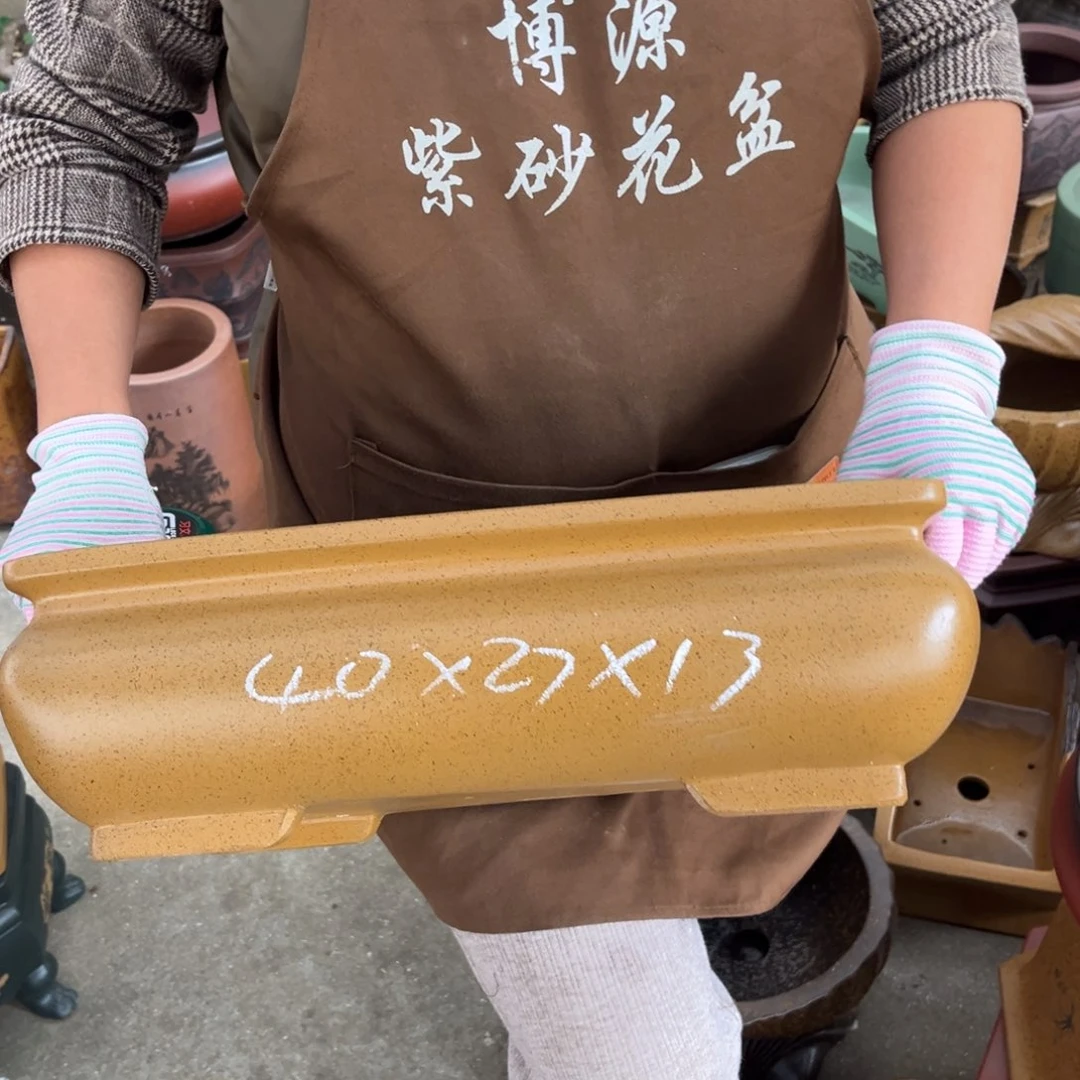 紫砂花盆盆景艺术