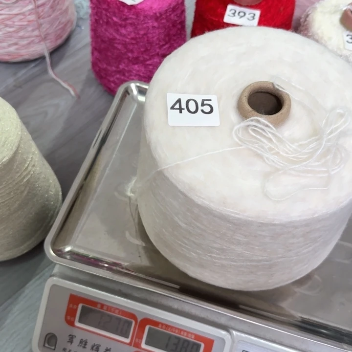 织绣405号米白夹花