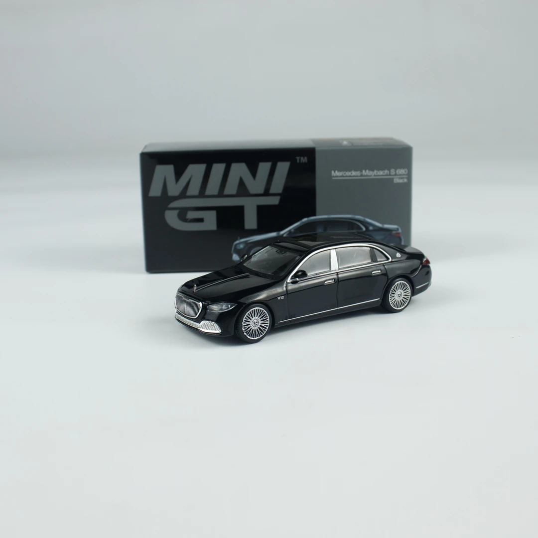 MINIGT 1:64 奔驰迈巴赫 Mercedes-Maybach S 680 #977合金车模型