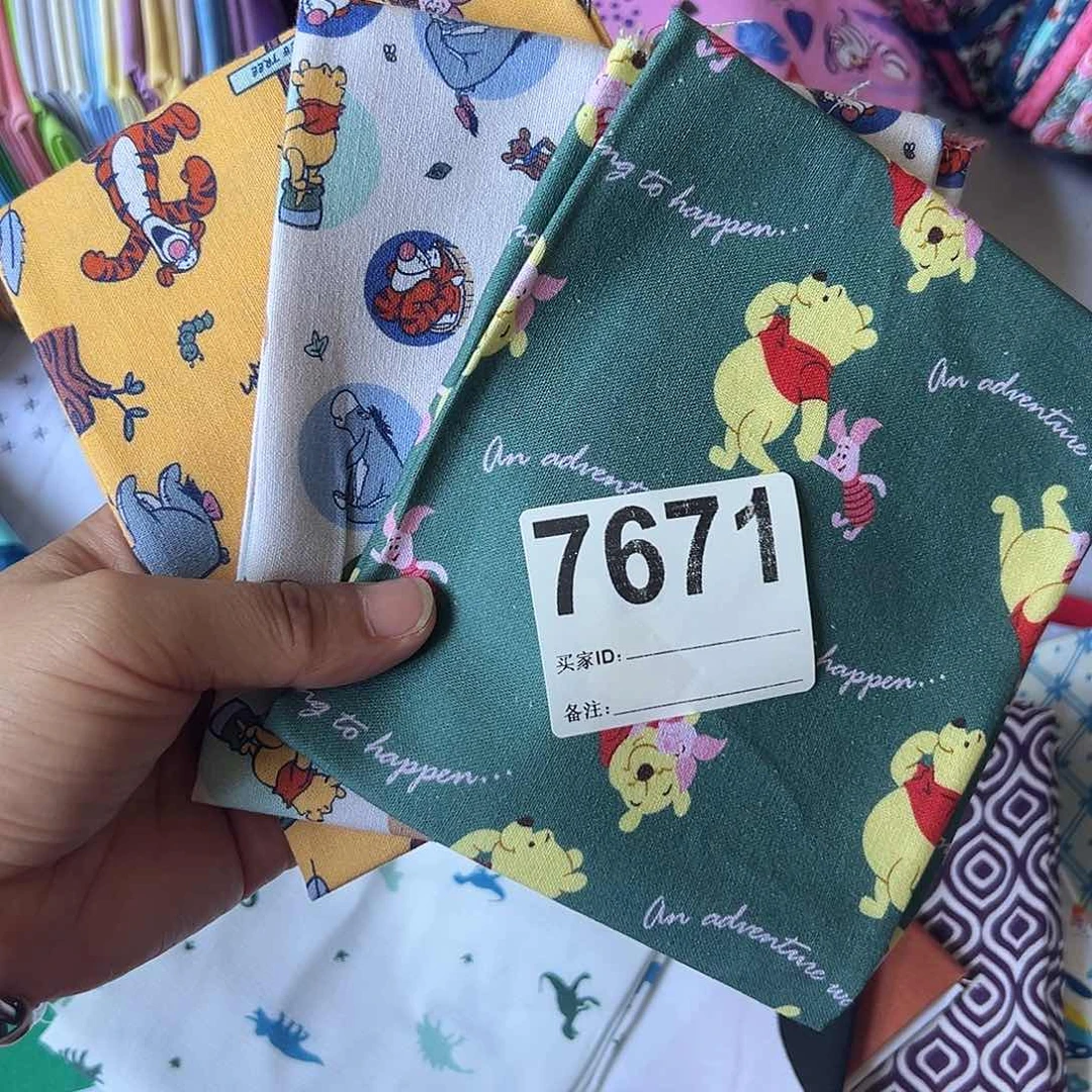 3片品牌纯棉小布块45.50厘米一片果子布艺