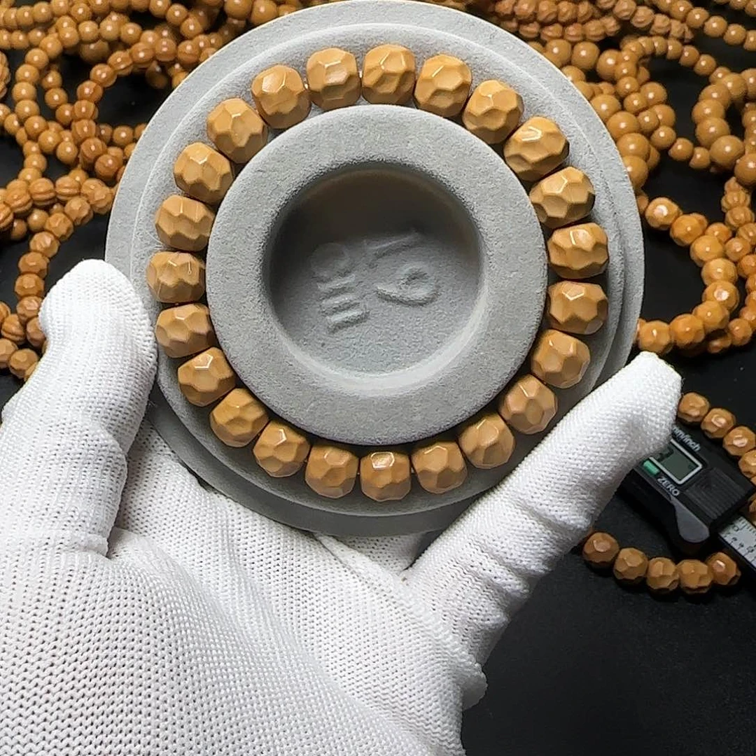 猴头核桃手串黑金无相11左右28号