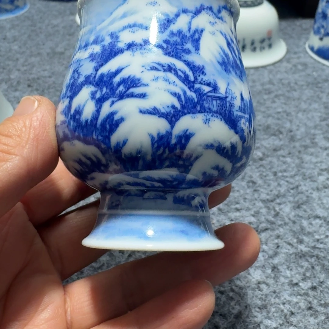 现代景德镇陶瓷手绘茶具