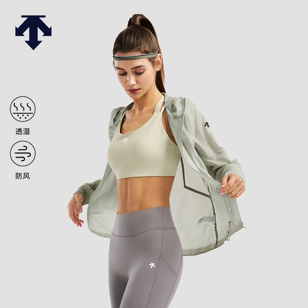 AWAKEN「蝉翼壳」专业跑步女子透湿防风轻量夹克夏季新品D5232RKT05