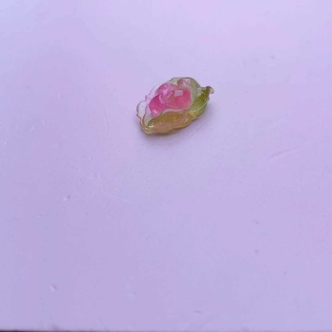 未镶嵌裸珠m碧玺牡丹花