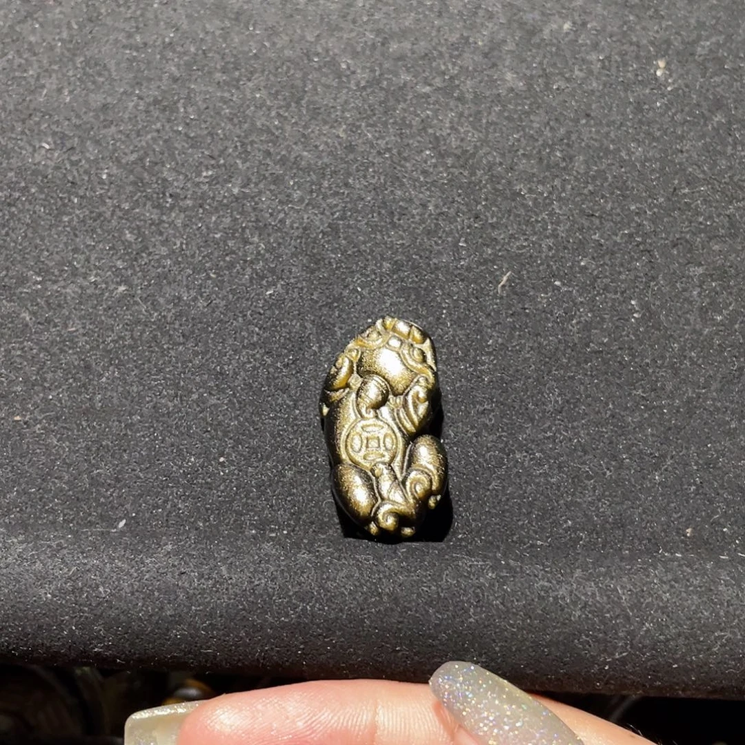 *****黑曜岩未镶嵌吊坠(不含链)