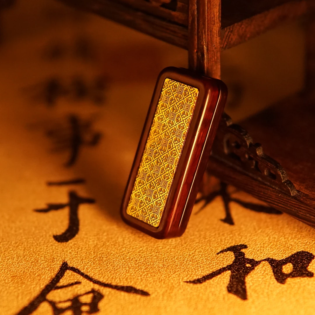 edc解压玩具檀木叮叮段落密集双轨切换精抛光檀木手把件木如意