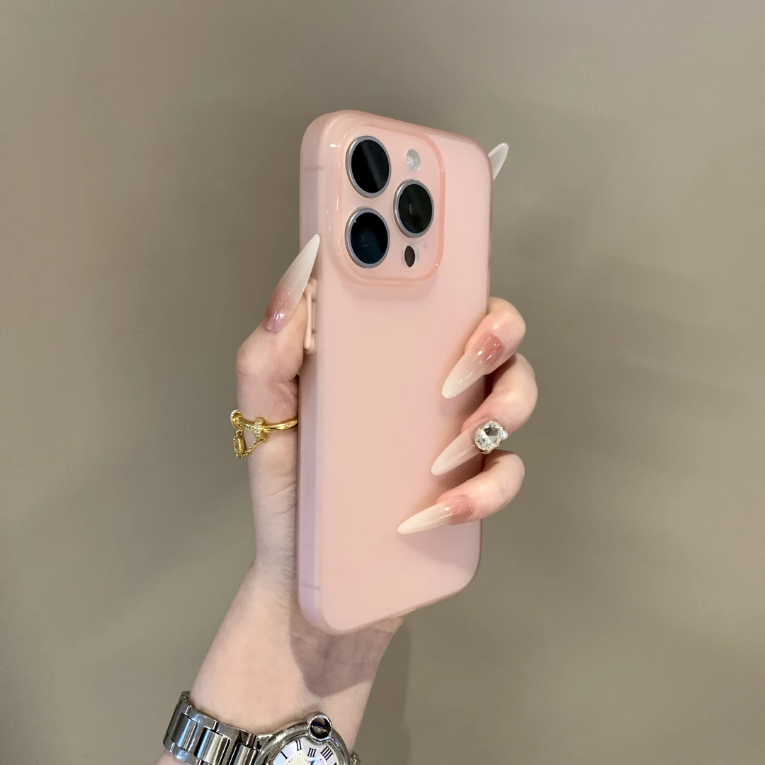 磨砂超薄软壳适用16Promax高级15新款苹果14简约13全包半透明12软